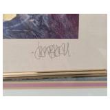 Jay Hall "Organic Motion" Signed and Framed Print
