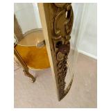 Louis XV Style Lighted Gold Gilded Curio Cabinet