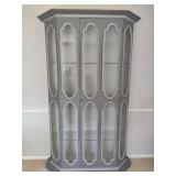 Vintage Lighted Display Cabinet