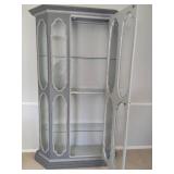 Vintage Lighted Display Cabinet