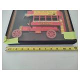 3-D Omnibus "Old Bill" - Framed