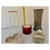 Lot of Home Decor - Candle, Trinket Box and more!