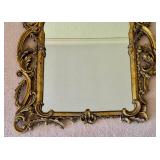 Vintage Mirror Craft Ornate Gilded Mirror