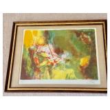 Jean-Baptiste Valadie Signed and Numbered Print of Young Girl Playing Violin