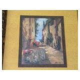Italian Alleyway II by Stevens Framed Print