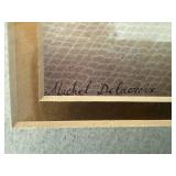 Set of Michael Delacroix Prints in Matching Frames