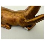Lot of Gold Toned Home Decor