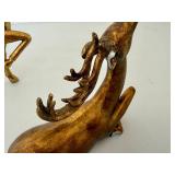 Lot of Gold Toned Home Decor
