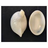 Vintage Mini Hazel Atlas Milk Glass Hen