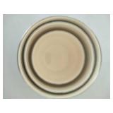 Pfaltzgraff "Garden Party" Serving Bowls and Mixing Bowl Set