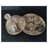 Lot of Misc Glass/Crystal Decor Pieces
