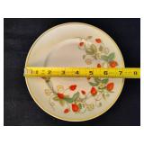 Avon Porcelain Hand Decorated 22K Gold Rim Dinnerware