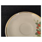 Avon Porcelain Hand Decorated 22K Gold Rim Dinnerware