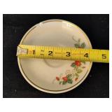 Avon Porcelain Hand Decorated 22K Gold Rim Dinnerware