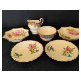 Vintage Sugar/Creamer & Trinket Dishes