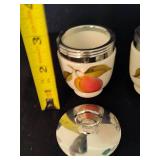 Royal Worcester Porcelain Egg Coddlers wLids