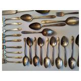 Silver Plated Flatware - Over 100pcs!