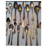 Silver Plated Flatware - Over 100pcs!