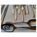 Silver Plated Flatware - Over 100pcs!