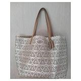 Coach Metro Eyelet Leather Tote
