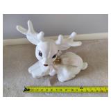 Handmade Ceramic Snowman & Reindeer