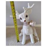 Handmade Ceramic Snowman & Reindeer