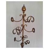 Wrought Iron Scrolled Clothes Tree