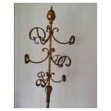 Wrought Iron Scrolled Clothes Tree