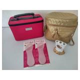 Makeup/Lunch Bags, Gel Insoles & Toothbrush Holder