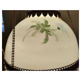 Antique Victorian Hanging Parlor Lamp