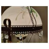 Antique Victorian Hanging Parlor Lamp
