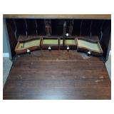 Solid Wood Drop Front Secretary Desk