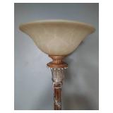 Vine Wrapped Torchiere Lamp w/Dimmer