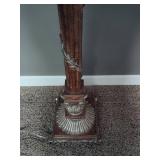 Vine Wrapped Torchiere Lamp w/Dimmer