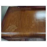 Antique Wood Vanity w/Mirror