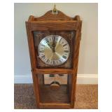 Wooden Pendulum Clock (Battery Operated)