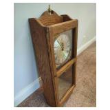 Wooden Pendulum Clock (Battery Operated)