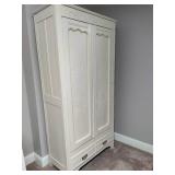 Vintage Style Wood Armoire