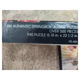 Two Springbok 500+pc Puzzles