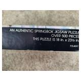 Two Springbok 500+pc Puzzles