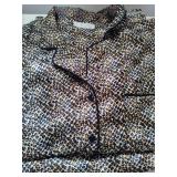 Ladies Two-Piece Animal Print PJs (XL)