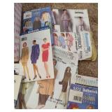 Huge Lot of Sewing Patterns & Supplies