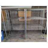 Four 4-Shelf Garage Shelving Units