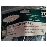White LED & Colored Light Sets + Clips
