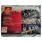 White LED & Colored Light Sets + Clips
