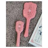 American Girl, Dolly Dingle & Pudgie Paper Dolls + Vintage Vanity Set