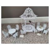 Dollhouse Wired Gazebo + Table & Chairs Sets