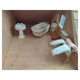 Incredible Handmade Large Dollhouse + Furniture & Dolls