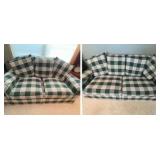 (2) Upholstered couches