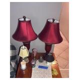 (2) Lamps; tin light; and more